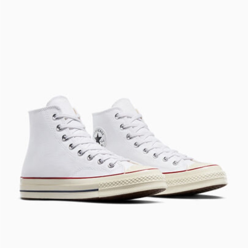 Chuck 70’s High Top White Converse Size 7 in women’s